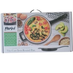 Parini 9in. Cast Iron Round Pan